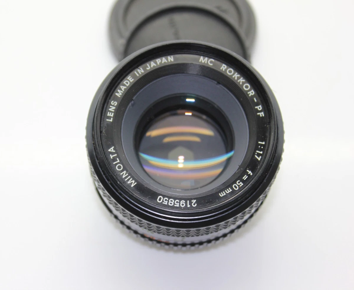 Minolta 50mm f/1.7 Camera Lenses for sale - eBay