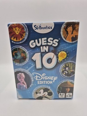 Skillmatics Guess In 10 Disney Edition Card Game NEW - Sealed