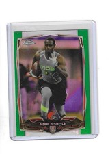 2014 Topps Chrome Green Refractor Pierre Desir #189 RC Rookie Card