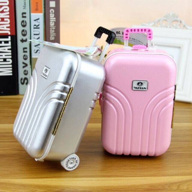 Resin Suitcase Piggy Bank Large Capacity Money Saving Box