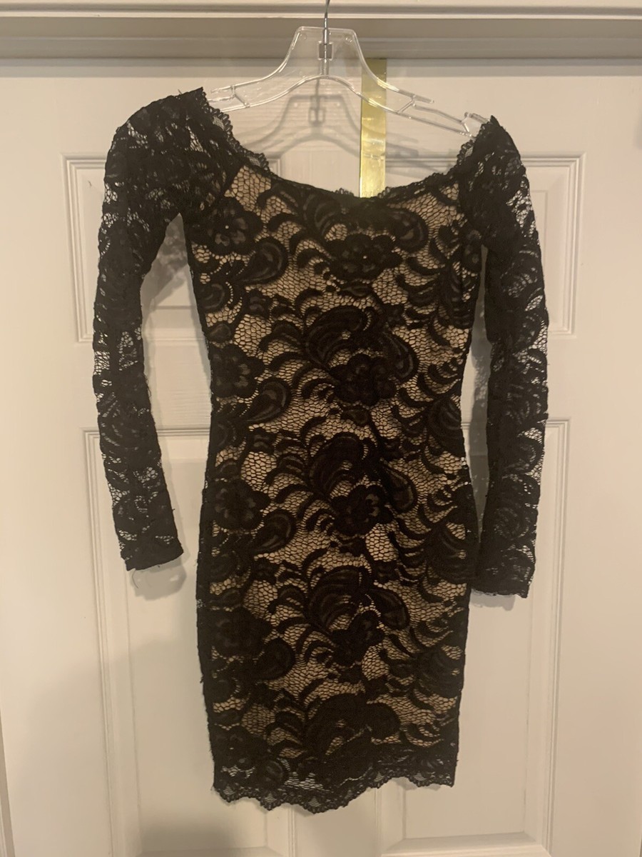 black lace dress nude Embellished Sleeveless Gown flare style Donne Floral Lace Midi Dress