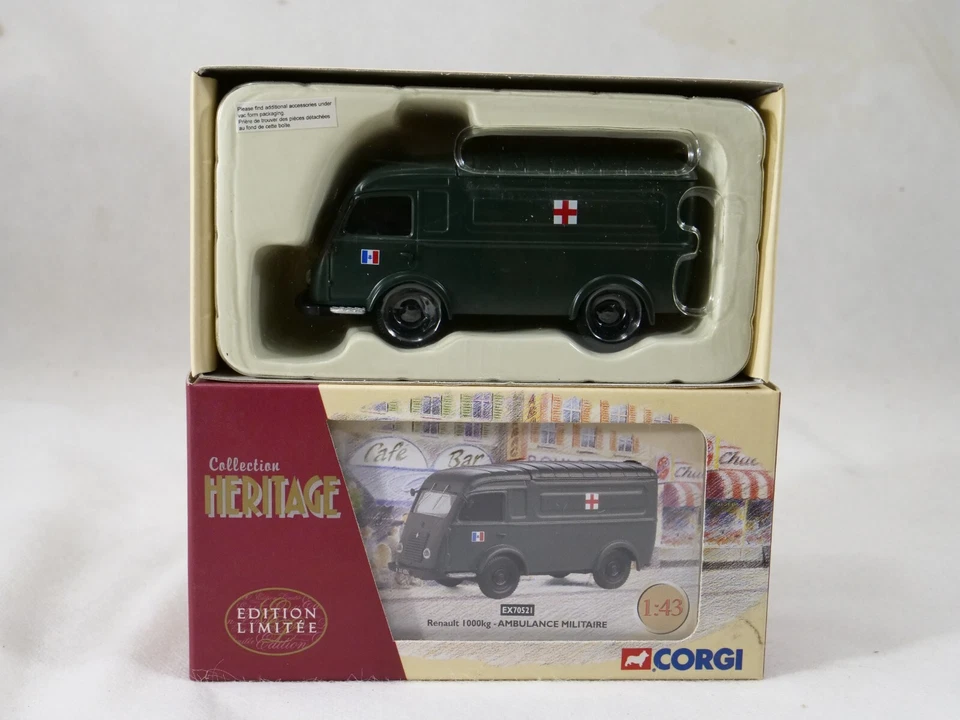 Corgi Gb Héritage n° 70521 Renault 1000 kg Ambulance Militaire neuf MIB 1/43 - Photo 2/4