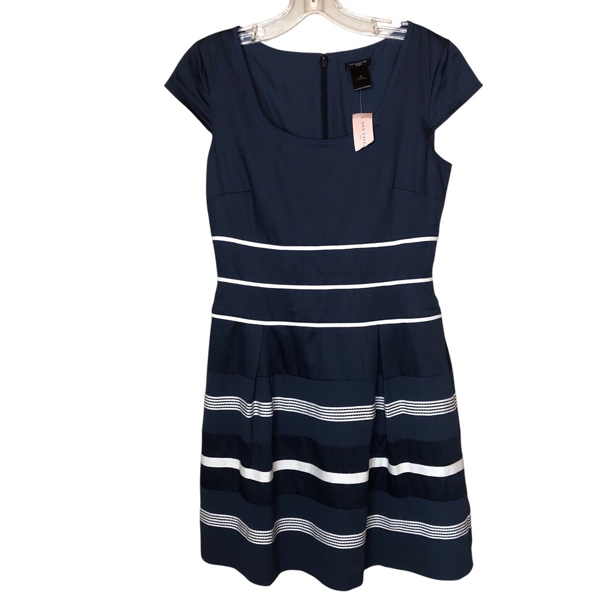 blue dress for baby girl Ann Taylor Blue Eyelet Dress – Six Sisters Boutique-NULU