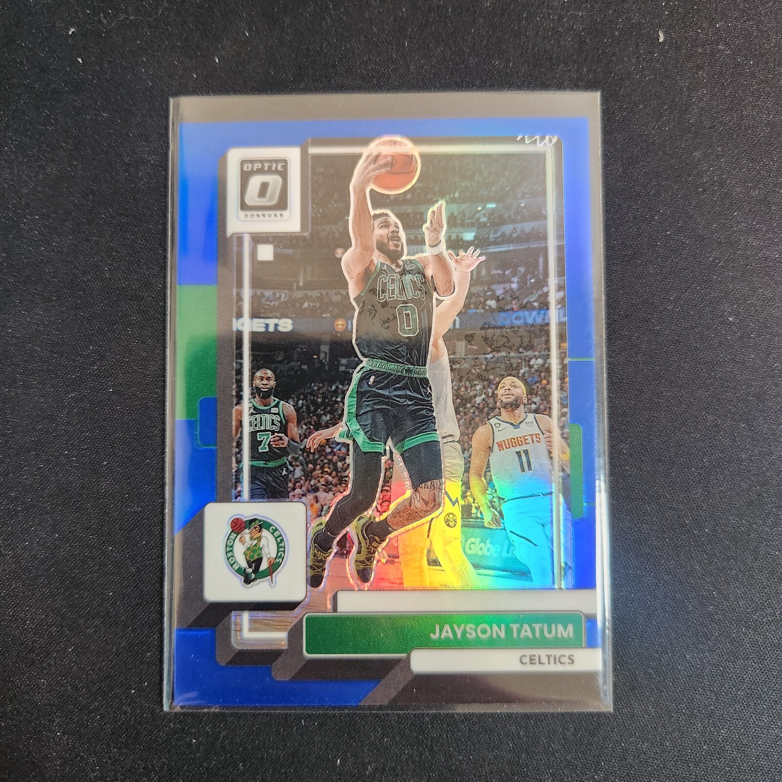 2022-23 Donruss Optic #8 Jayson Tatum /49 Blue Prizm Boston Celtics   L42