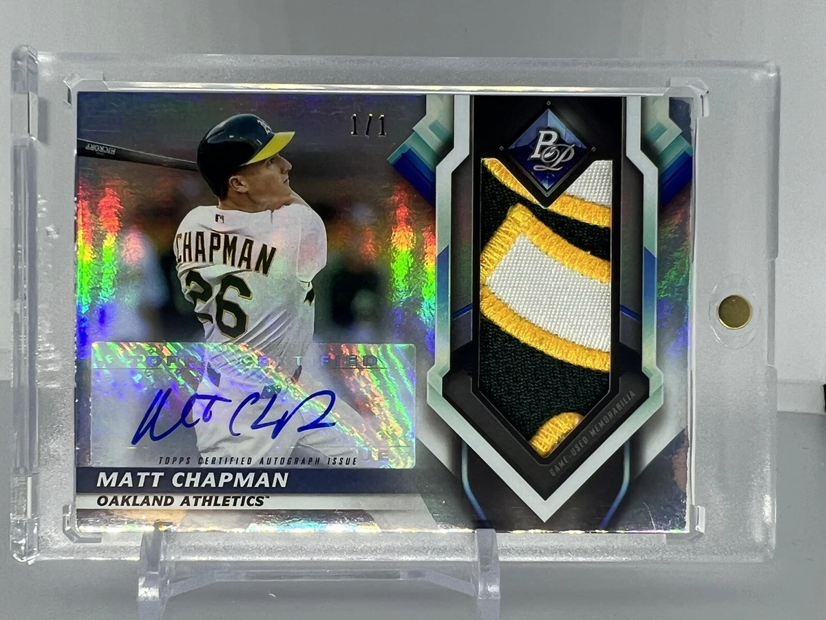 Bowman Matt Chapman Baseball Sports Trading Cards & Accessories