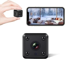1080P Mini Compact Wireless WiFi HD Camera Night Vision Motion for Home Security