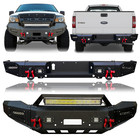 Vijay For 2004-2006 Ford F150 New Front/Rear Bumper W/Winch Plate & LED Lights