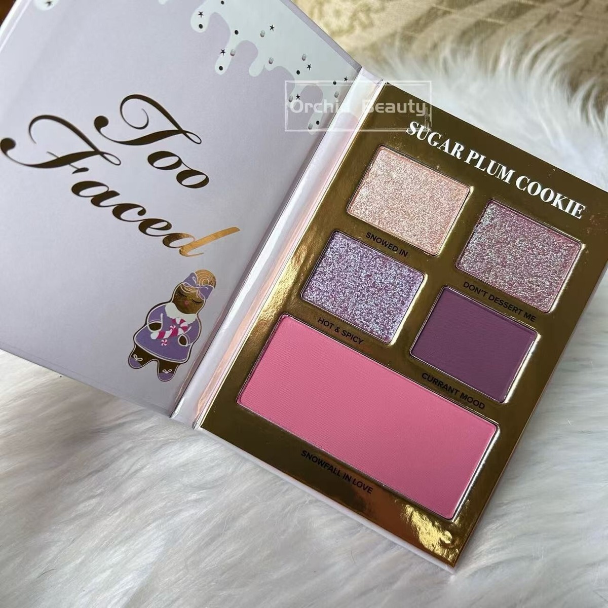 New Too Faced Sugar Plum Cookie Eyeshadow & Blush Palette