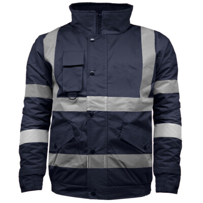 Hi Viz Waterproof Workwear Coat | eBay