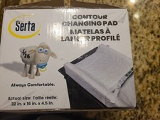 Serta Foam Contoured Changing Pad with Waterproof Cover