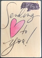 Hero Arts Sending To You Rubber Stamp