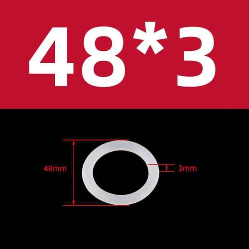 Sello de junta tórica de silicona de grado alimenticio a prueba de fugas, sección transversal 2,5/3 tamaño 10 mm-100 mm - Imagen 113 de 135
