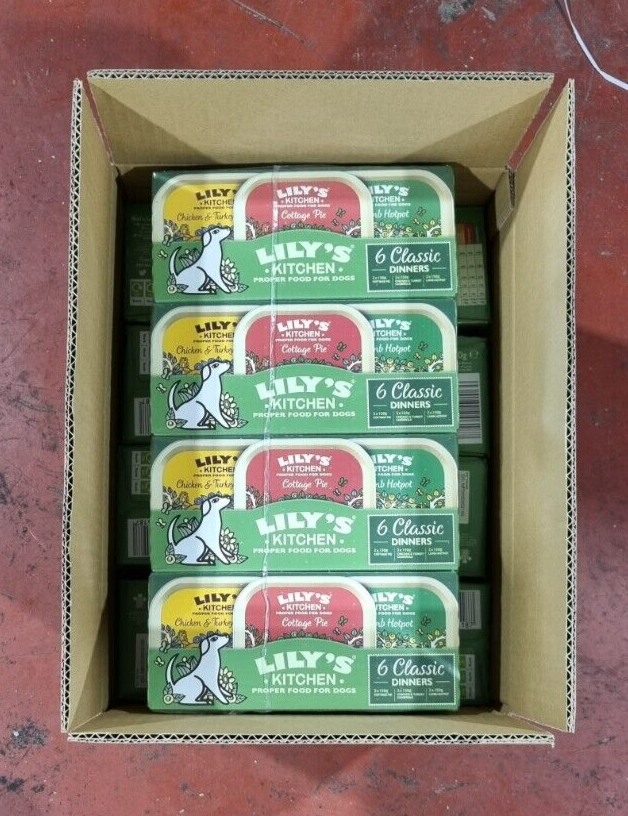 72 trays x 150g Lily's Kitchen Classic Dinners Multipack Wet Dog Food
