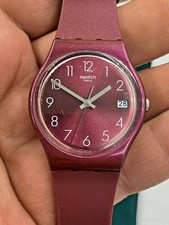 Swatch GR405 Redbaya 2018 FallWinter Worldhood Silicone Ladies Watch for  sale online | eBay