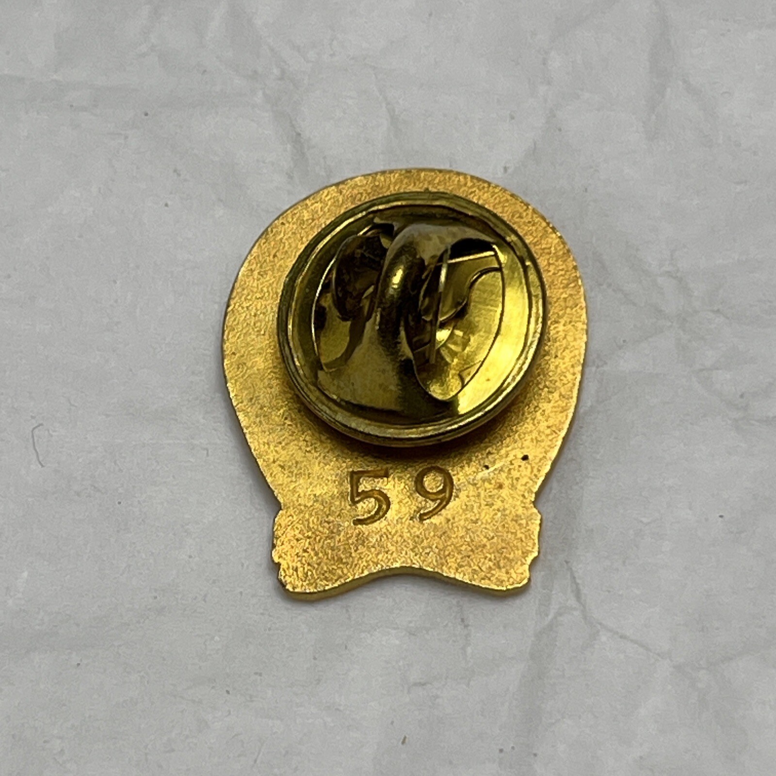 1965 River Downs Race Track Press Pin Cincinnati Ohio Horse Racing