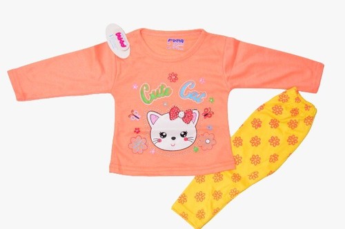 Nuevos juegos de traje de algodón orgánico para niñas - Imagen 4 de 14