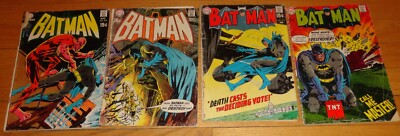 BATMAN NEAL ADAMS CLASSIC LOW GRADES 1968