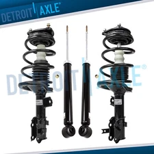 FWD Front Struts Rear Shocks Absorbers for 2006 - 2011 Hyundai Accent Kia Rio