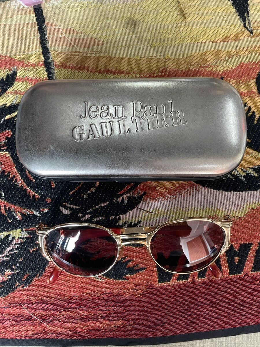 Vintage Jean Paul Gaultier JPG 56-5105 Steampunk Sunglasses Vintage Jean Paul Gaultier JPG 56-5105 Steampunk Sunglasses