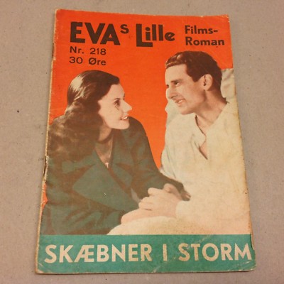 L'oasis dans la tourmente Hirt 1943 Dänischer Filmroman ''EVAs Lille Film Roman''