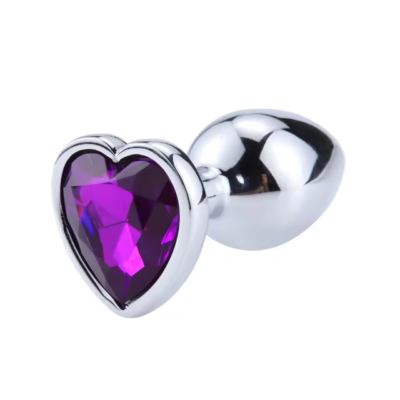 anal plug 4cm Get Pink | Purple Butt Plug with Tail Online main image 1