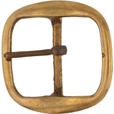 New Brass Hippie Minimalist Retro Boho Hippy Cool 70s NOS Vintage Belt Buckle