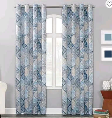 Sun Zero Panel Dacona Grommet Curtain 54in x 63in Light Filtering 