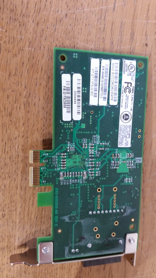 Allied Telesis AT-2711FX 100Mbps Fast Ethernet PCI-Express Fiber Adapter Grade A - Image 4 of 4