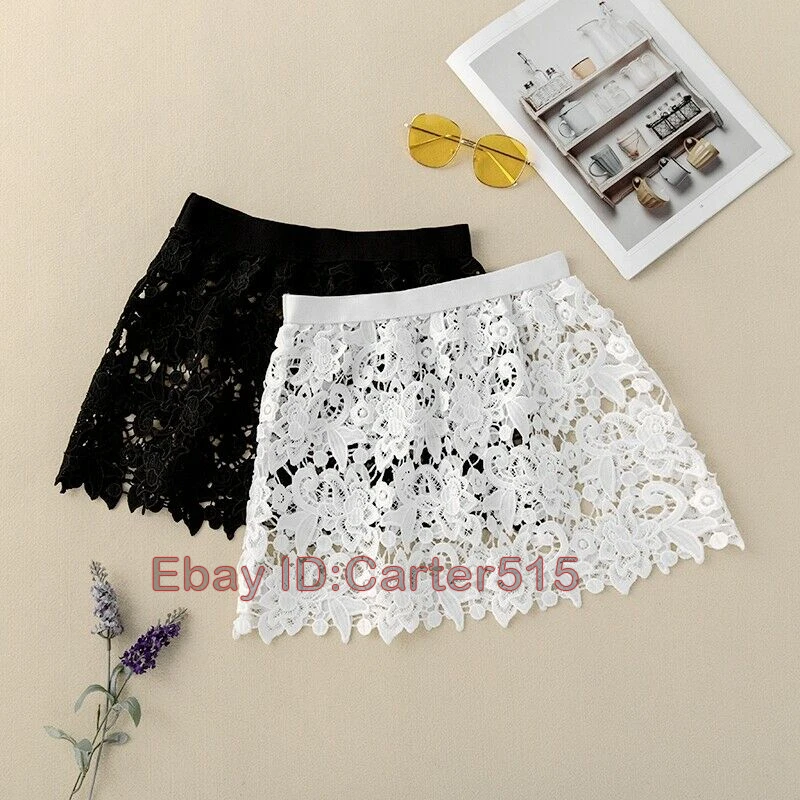Plus size hotsell white lace skirt