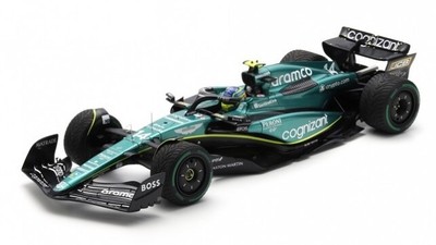 Modellauto Auto formel 1 F1 Maßstab 1:12 spark Aston Martin AMR23 Alonso Monaco