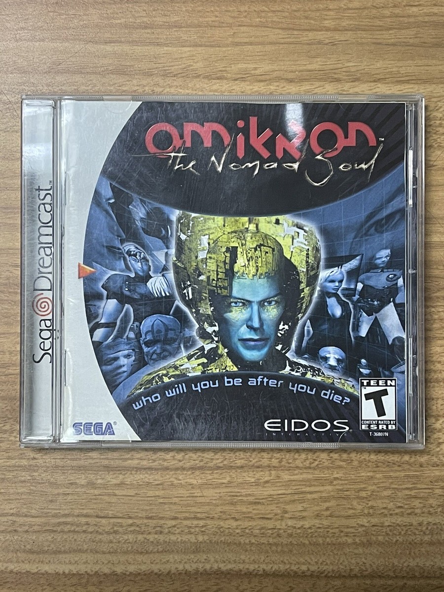 Nomad Soul (Fre) Dreamcast White Label Promo DC press DEV 950-0047-09
