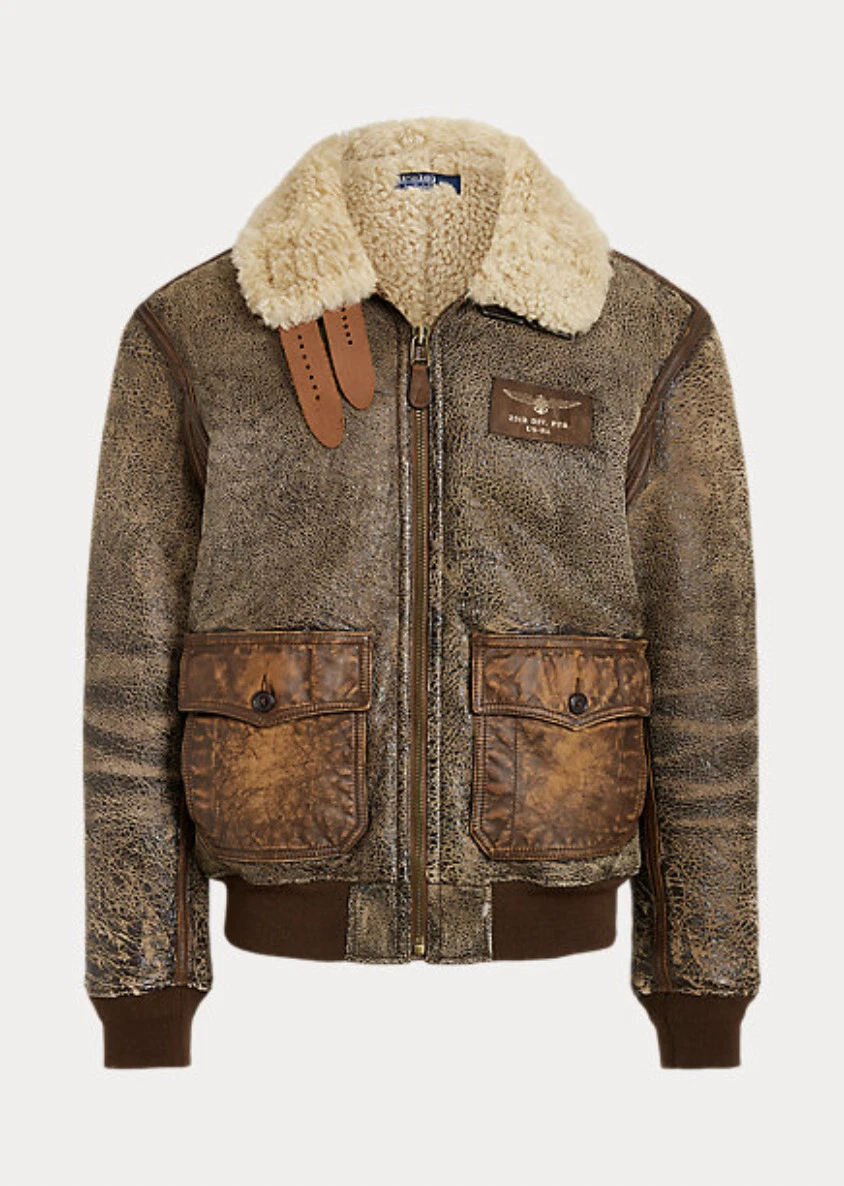 Polo ralph lauren trim bomber jacket sales