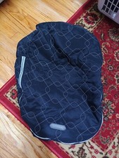 JJ Cole Urban Bundle Me Infant Car Seat Carrier Blanket Black