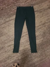 NWOT! Womens Forest Green Jegging/leggings - Pockets - Size S - Zipper Leggings