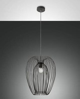 Fabas Luce Pendelleuchte Camp E27 Ø400Mm Schwarz