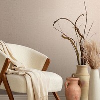 Vliestapete Textil Optik Struktur Meliert Beige Gold Metallic 35112 (5,42€/1Qm)