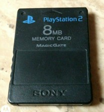Sony PlayStation 2 8MB Memory Card - Black - SCPH-10020