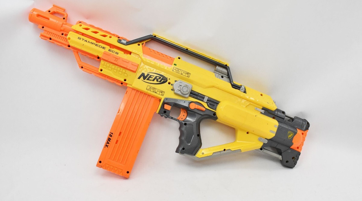 NERF ナーフ スタンピード STAMPEDE ECS 電動 NERF Stampede ECS N-Strike Dart Tag Dart Gun Blaster Works