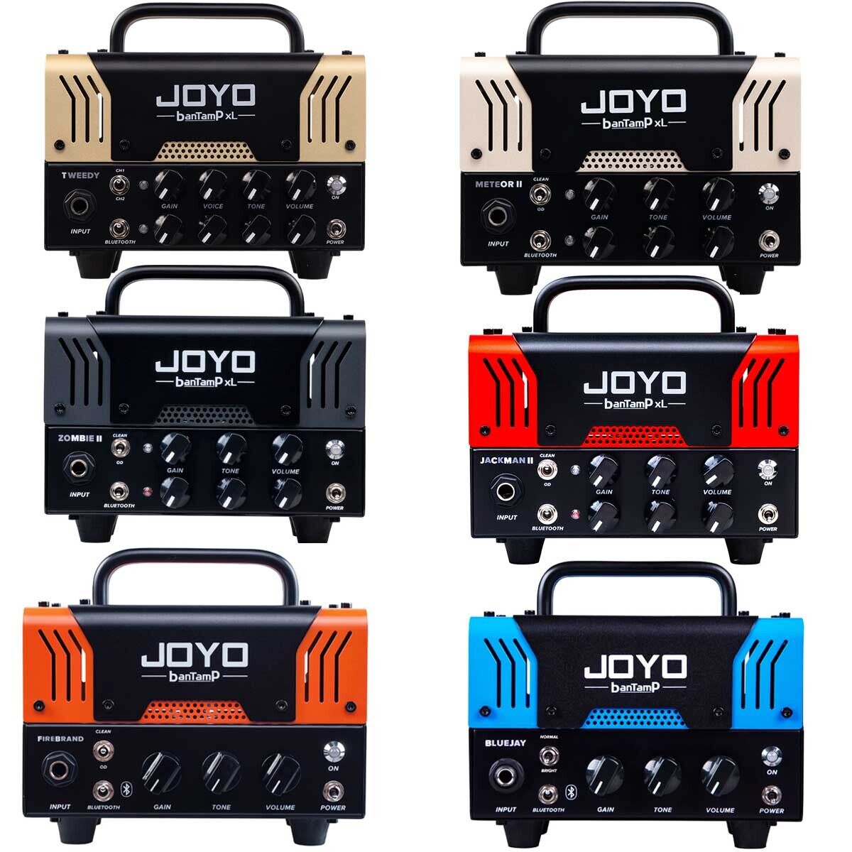 JOYO BanTamp Mini Amp Head 20W Preamp 2 Channel Hybrid Tube Guitar Amplifier