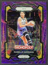 2024 Panini Prizm Monopoly WNBA Isabelle Harrison Purple Wave SP #36 Chicago Sky