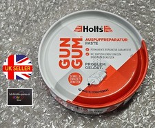 HOLTS GUN GUM EXHAUST REPAIR ASSEMBLEY PASTE MOTORCYCLE SCOOTER CAR VAN 200G UK