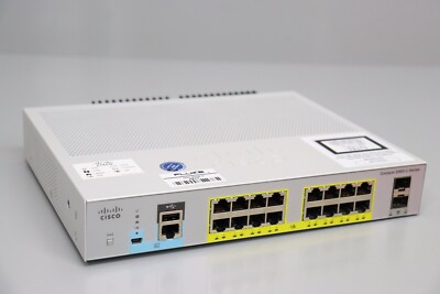 Cisco Catalyst 2960L 16 port GigE mit PoE, 2x 1 Gigabit SFP, LAN Lite Switch TOP