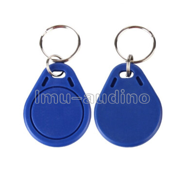 2/5/10/50/100PCS RFID Sensor 13.56MHz Proximity IC Key Tag Keyfob Keychain Card
