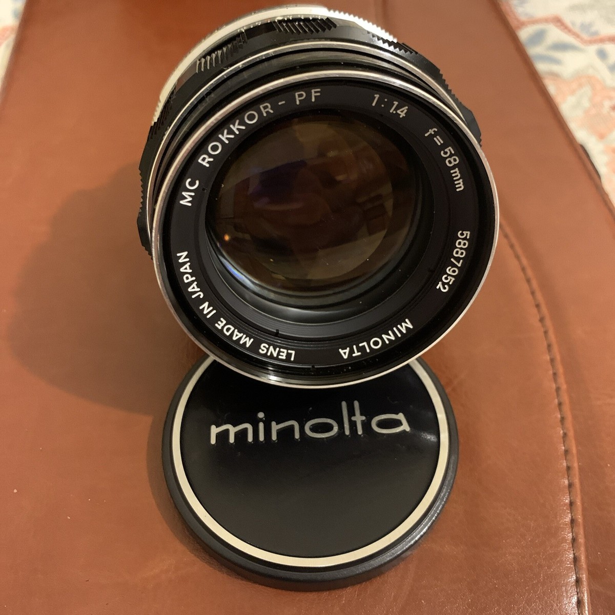 Minolta MC 58mm f1.4 Rokkor-PF Lens | eBay