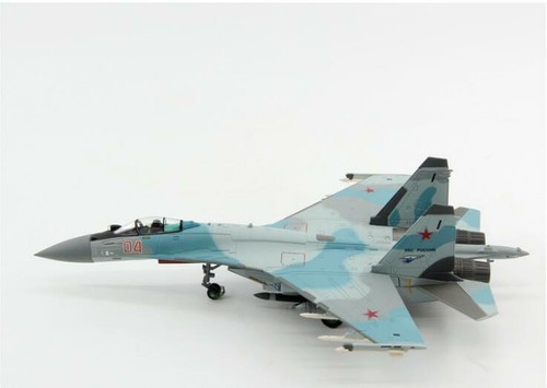 HOT-BLOODED Russia SU-35 Super Flanker 1/100 diecast plane model aircraft - Picture 4 of 8