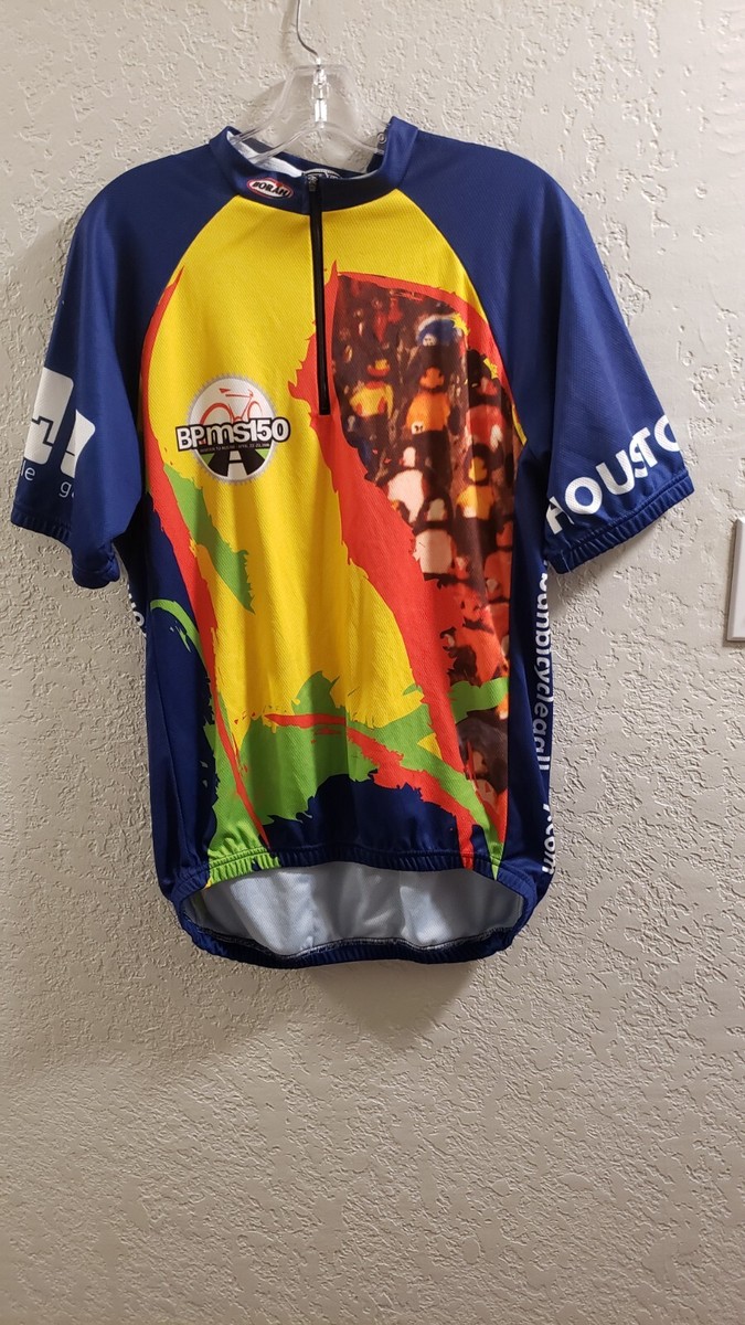 Borah Cycling Jersey 1/4 zip Men's Short Sleeve Size XL USA | eBay