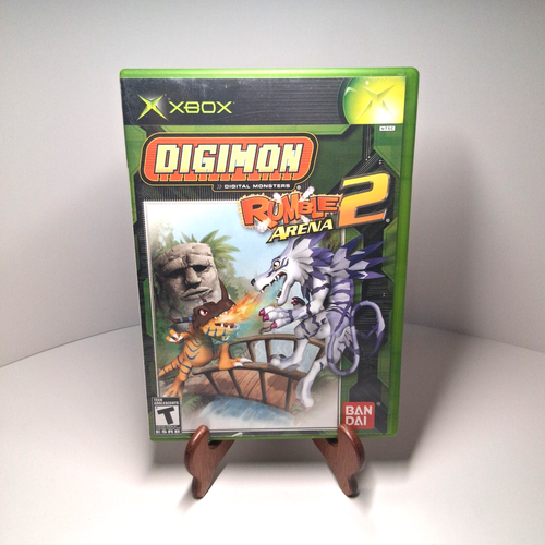 Digimon Rumble Arena 2 Original Xbox Videospiel (Microsoft Xbox, 2004) GETESTET HP