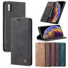 For iPhone 15Pro Max /15 Case Flip Card Holder Stand Wallet Shockproof Cover