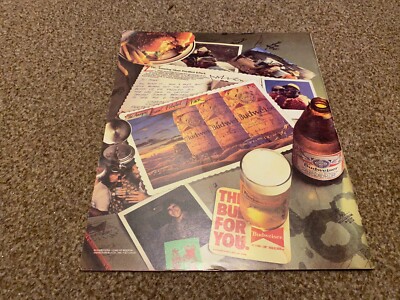 RSBK12 WERBUNG 12X10 BUDWEISER KING OF BEERS