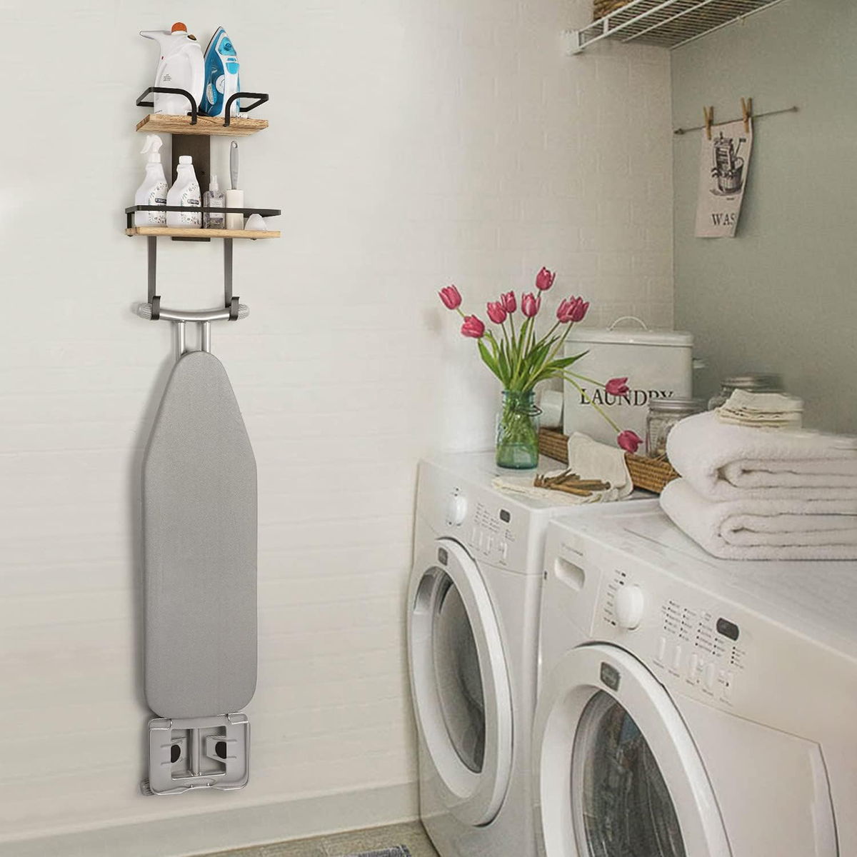 Laundry Room Hooks To Hang Clothes On Wall Laundry Room Room And